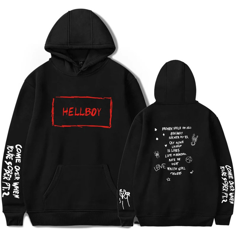 Women'S Fashion Hoodie - 2022 New Lil Peep HEllBOY Hoodies