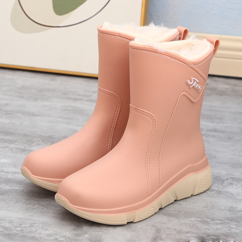 Women'S Fashion Rain Boots - Korean Style Mid-Calf Women's Rain Boots