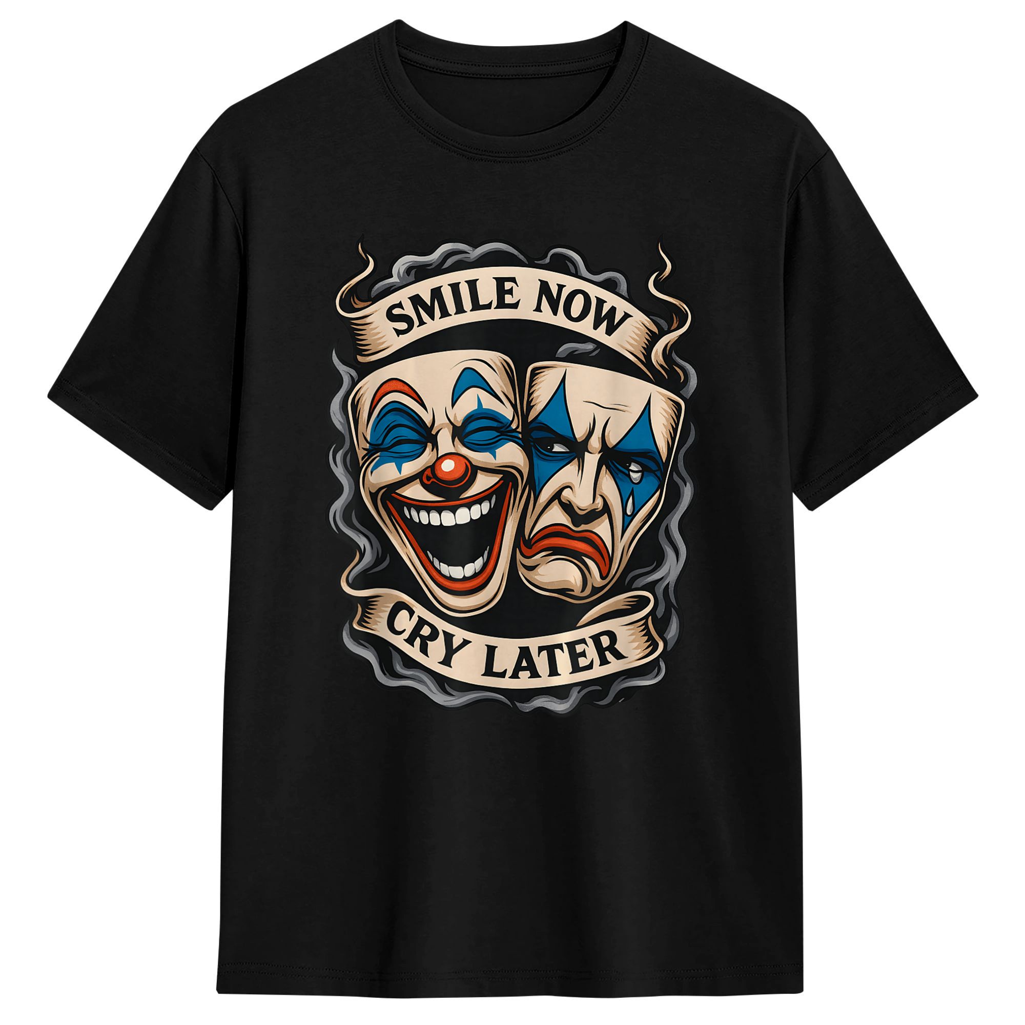 Women Fashion Now - Men Women T Shirt Smile Now