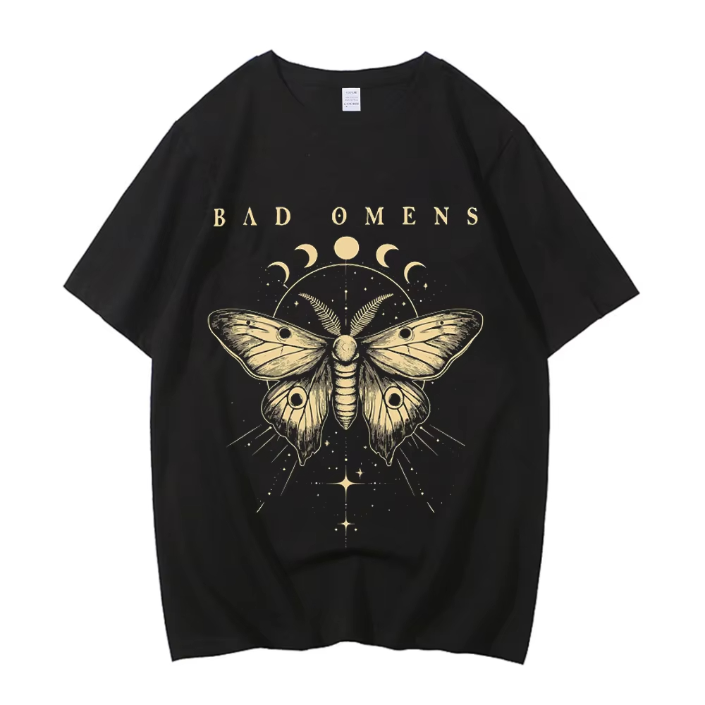 Women'S Fashion From The 80S - Bad Omens Cotton Shirt Teen Classic