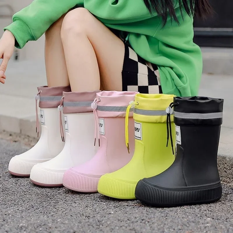 Women'S Fashion Rain Boots - Rain Boots Parent-child Fashion Outdoor Non-slip