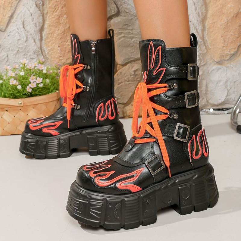 Women'S Fashion Winter 2026 - New Fashion Retro Dark Spanish Punk