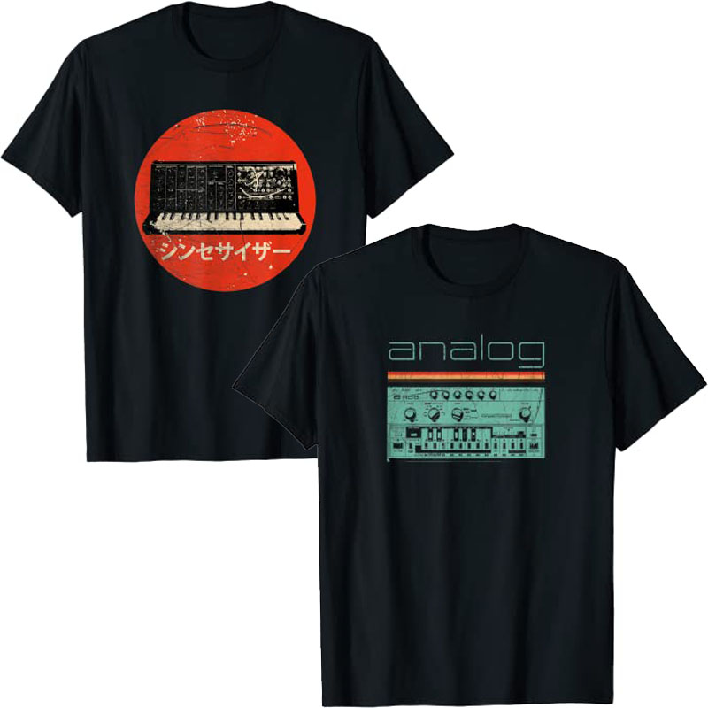 Women'S Fashion From The 80S - Analog Vintage Synthesizer T-Shirt - Acid