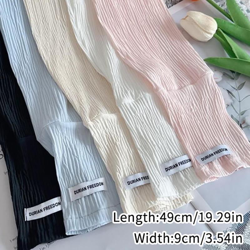 Women Fashion Gloves - Fashionable Loose Thin Ice Silk Long