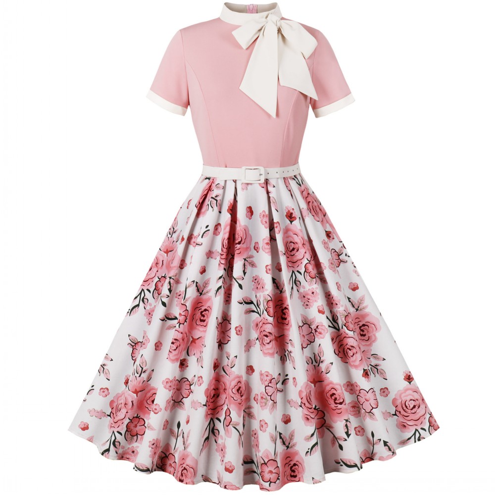 Women Summer Pin Up Casual Par - Women'S Fashion Of The 50S recension och pris