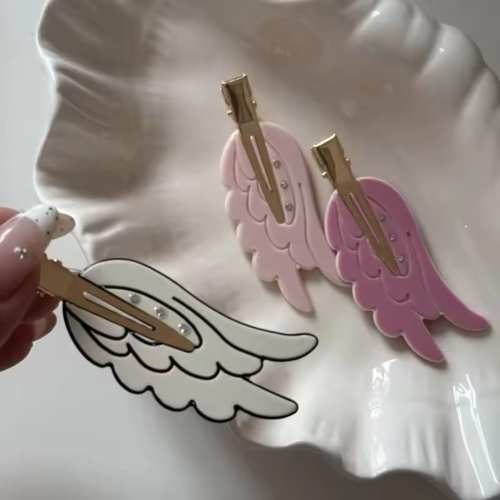 Cute Wings Hair clip Fun Hairp - Women Fashion Fun recension och pris