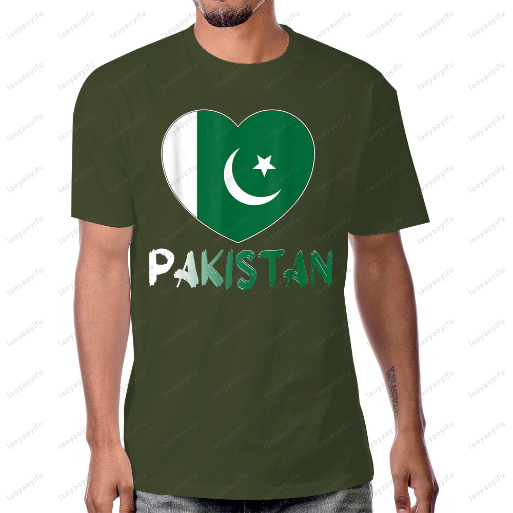 Pakistan Flag Heart Graphic Pr - Women Fashion Pakistan recension och pris