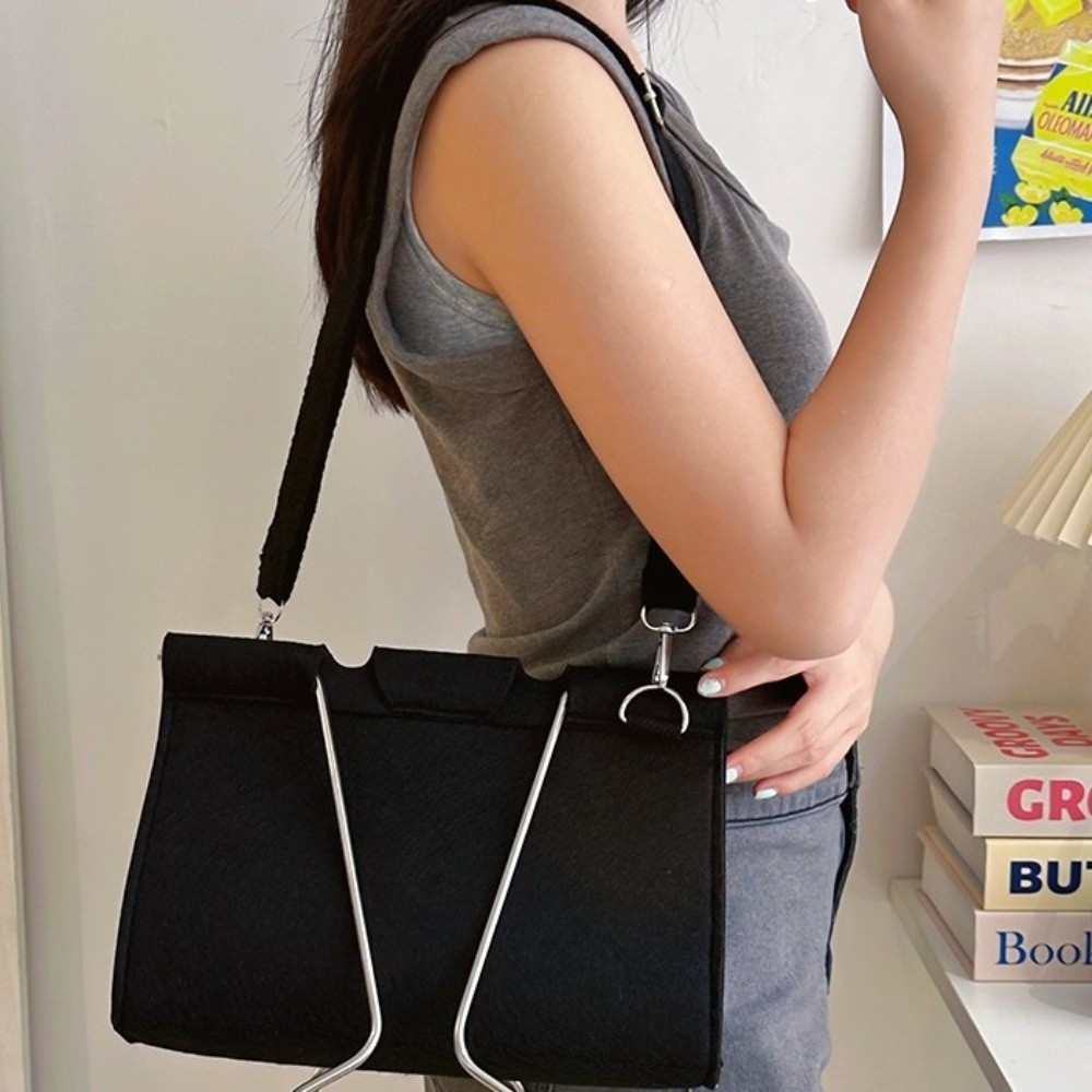 Large-Capacity Felt Binder Cli - Women Fashion Fun recension och pris