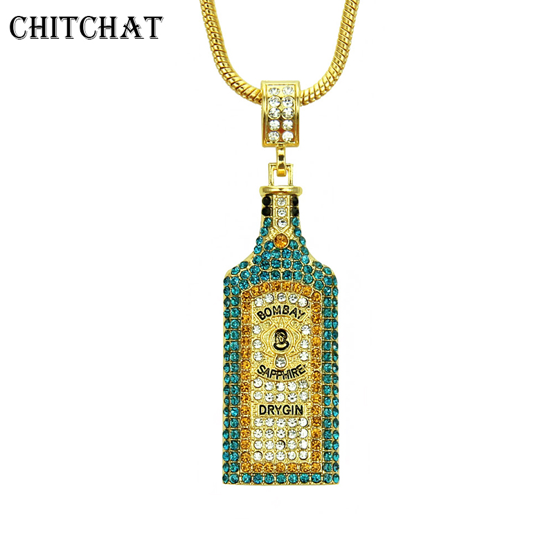 Big Wine bottle Necklaces Full - Women'S Fashion Vogue recension och pris