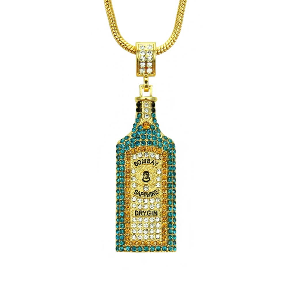 Big Wine bottle Necklaces Full - Women'S Fashion Vogue recension och pris