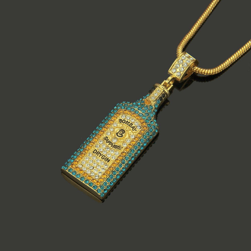 Big Wine bottle Necklaces Full - Women'S Fashion Vogue recension och pris