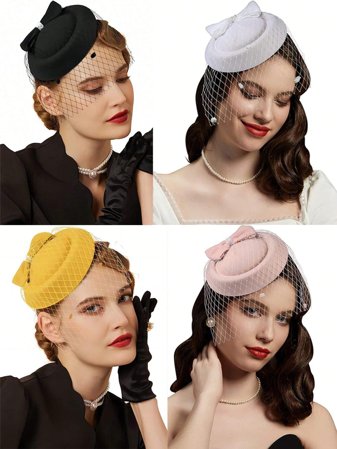 Fascinators Hats 20s 50s Hat P - Women'S Fashion Of The 50S recension och pris