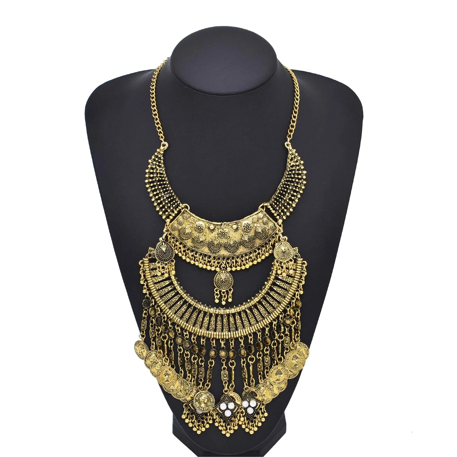 Retro Golden Gypsy Afghan Coin - Women Fashion Pakistan recension och pris