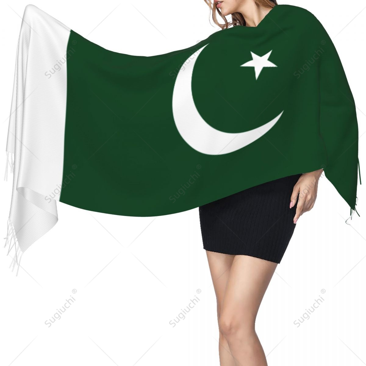 Pakistan Flag Scarf Pashmina W - Women Fashion Pakistan recension och pris