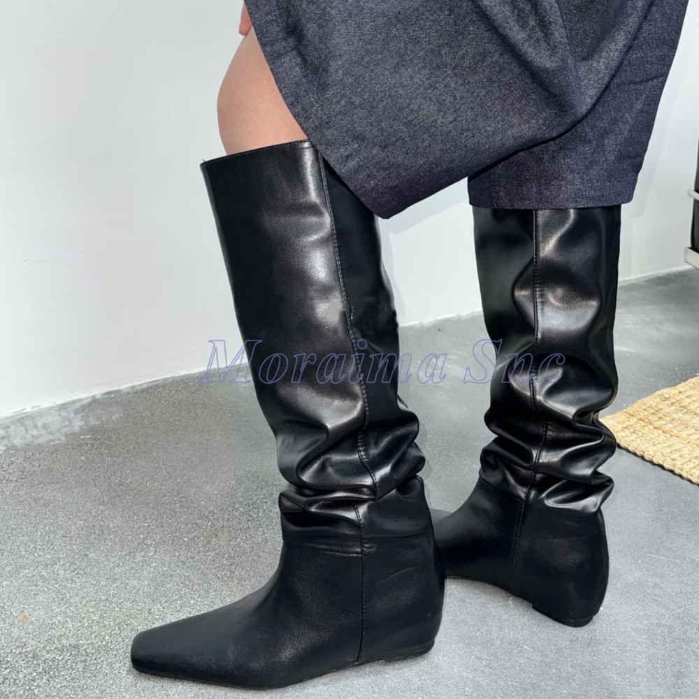 Height Increasing Pleated Knee - Women'S Fashion Winter 2026 recension och pris