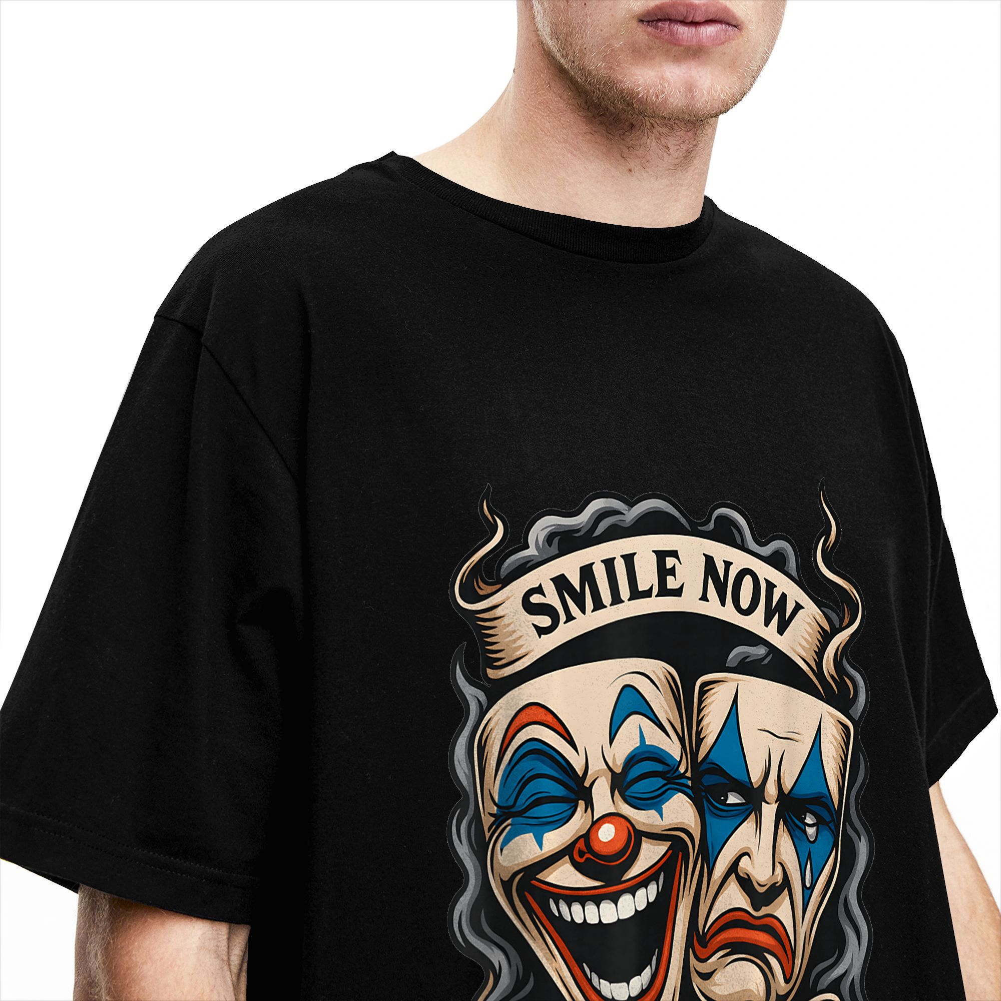 Men Women T Shirt Smile Now Cr - Women Fashion Now recension och pris