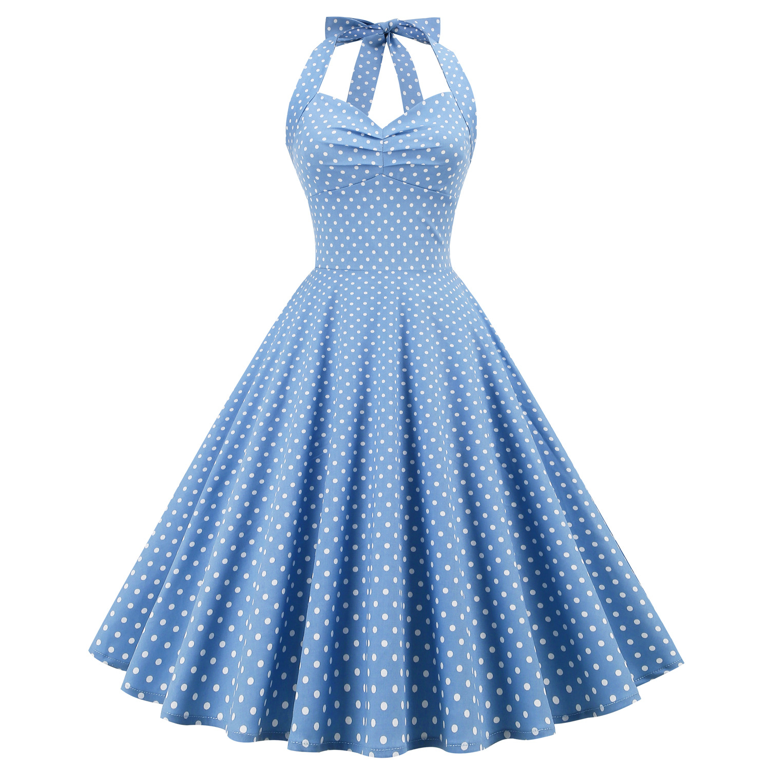 Polka Dot Hepburn Style 50s 60 - Women'S Fashion Of The 50S recension och pris