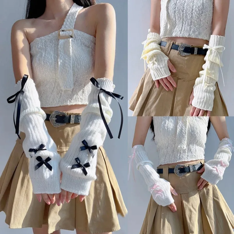 Female Y2K Fashion Arm Warmers - Women Fashion Gloves recension och pris