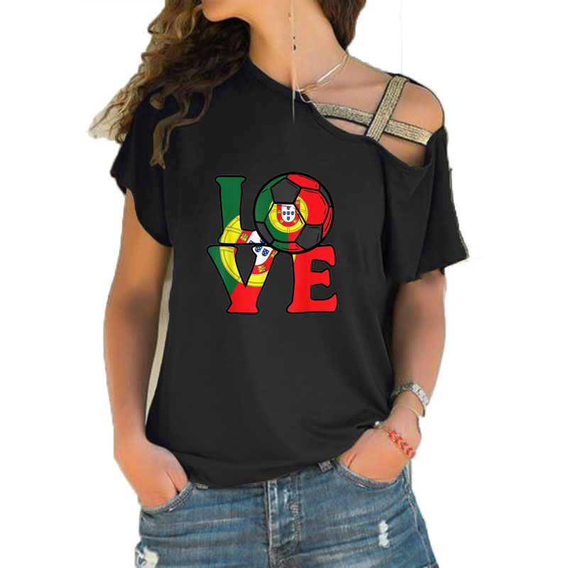 Women Loose Slash Neck T Shirt - Women'S Fashion Portugal recension och pris