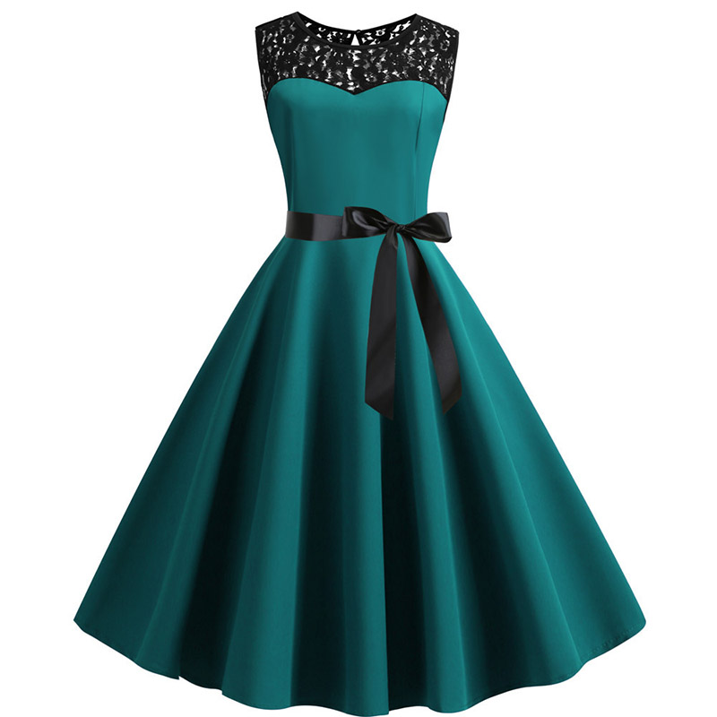 Elegant Party Dress Women Summ - Women'S Fashion Of The 50S recension och pris