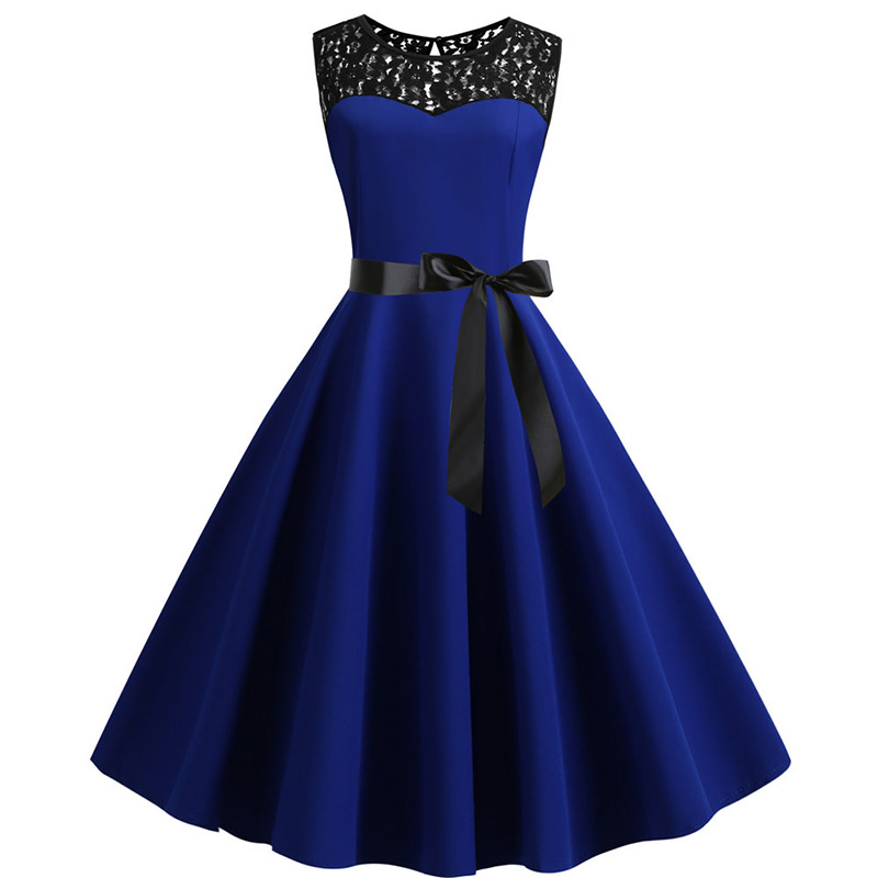 Elegant Party Dress Women Summ - Women'S Fashion Of The 50S recension och pris