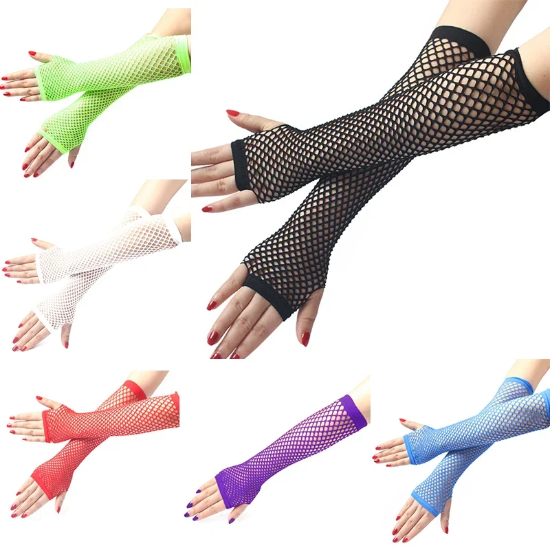 Women Fashion Neon Fishnet Fin - Women Fashion Gloves recension och pris