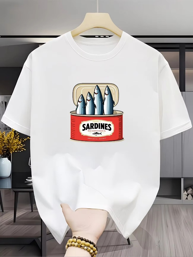 Sardines T Shirt Fish Graphic  - Women'S Fashion Portugal recension och pris