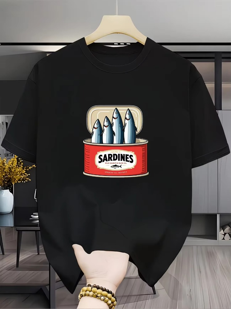 Sardines T Shirt Fish Graphic  - Women'S Fashion Portugal recension och pris