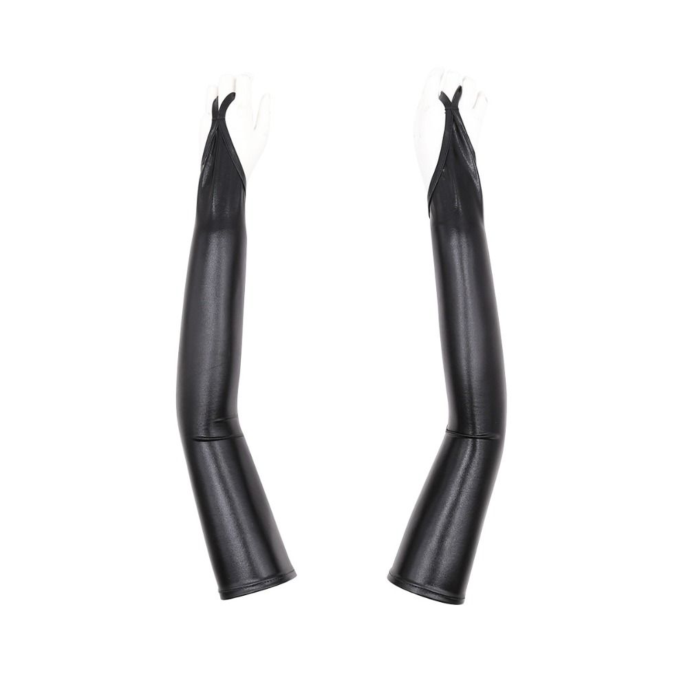 Fingerless Design Women Latex  - Women Fashion Gloves recension och pris