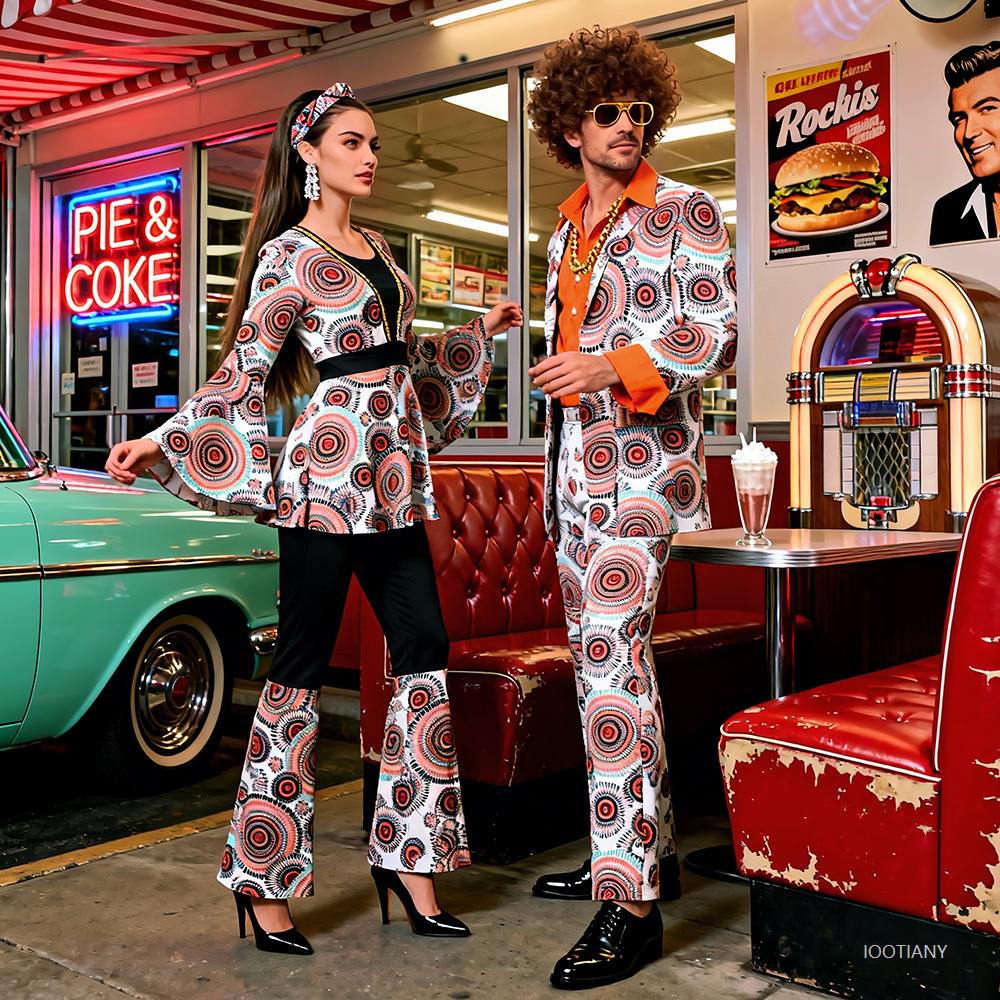 Halloween Party Disco Adult Co - Women'S Fashion From The 80S recension och pris