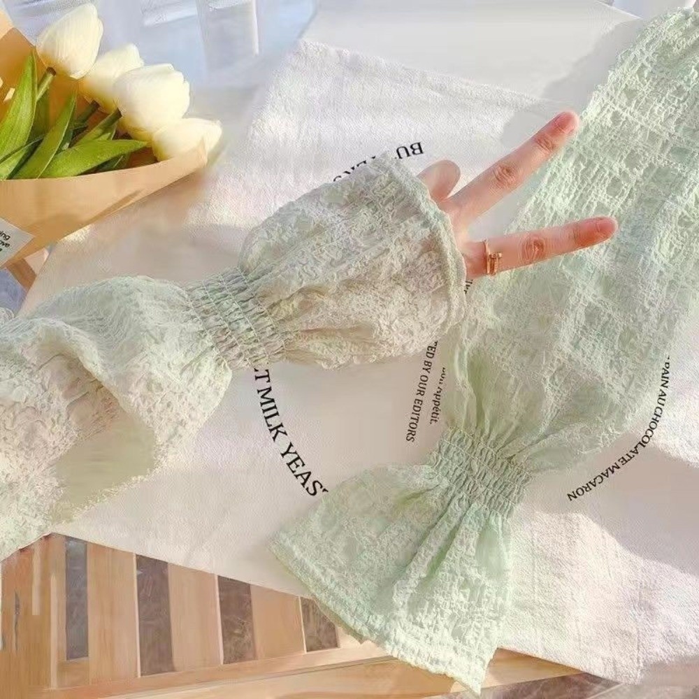 Fashion Lace Mesh Sun Protecti - Women Fashion Gloves recension och pris