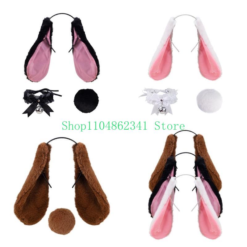652F Rabbit Tail Ears Hairband - Women Fashion Fun recension och pris