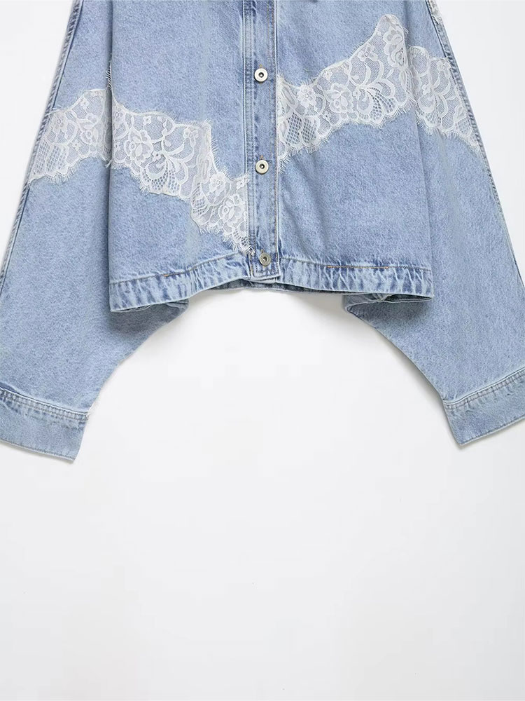 HH Elegant Women Blue Denim Ja - Women'S Fashion Denim Jacket recension och pris
