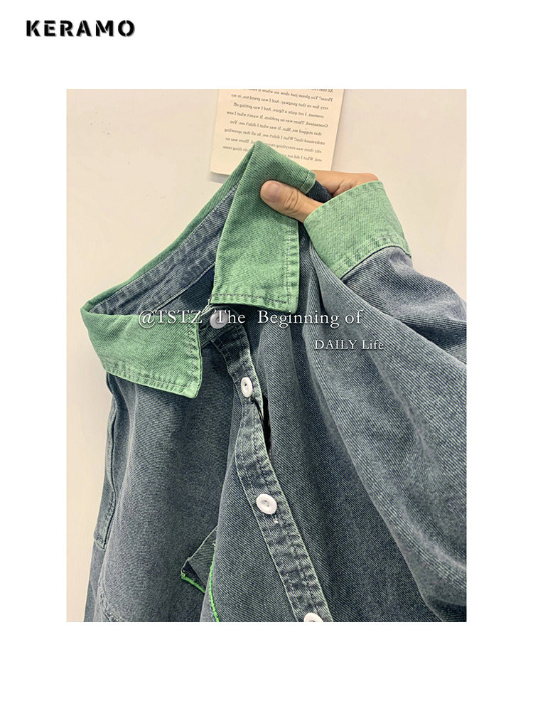 2023 Autumn Women Korean Fashi - Women'S Fashion Denim Jacket recension och pris