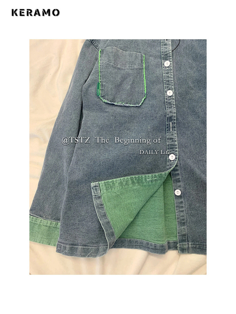 2023 Autumn Women Korean Fashi - Women'S Fashion Denim Jacket recension och pris