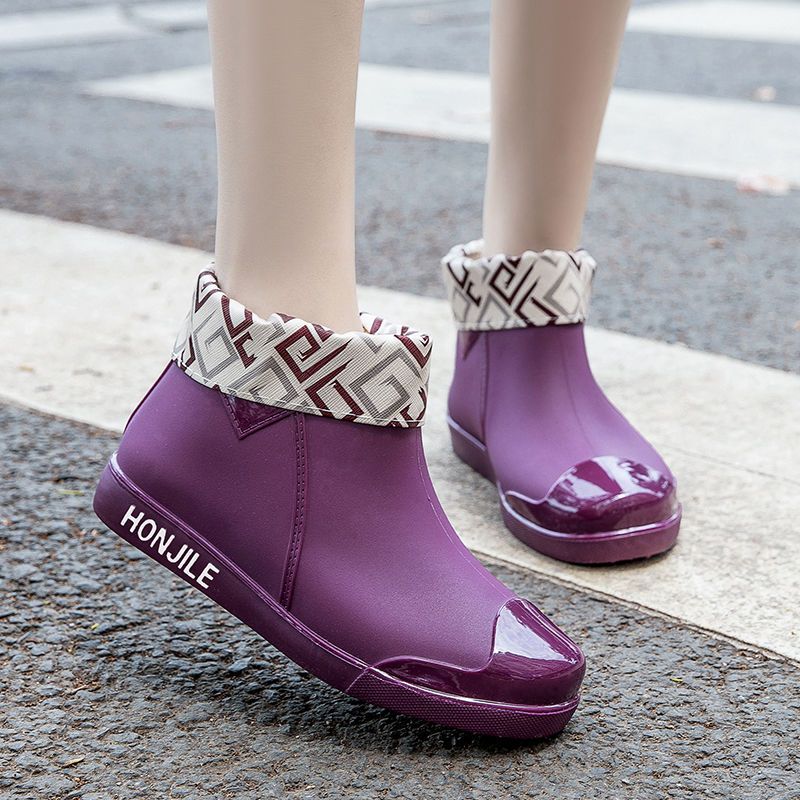 New rain rubber boots ladies f - Women'S Fashion Rain Boots recension och pris