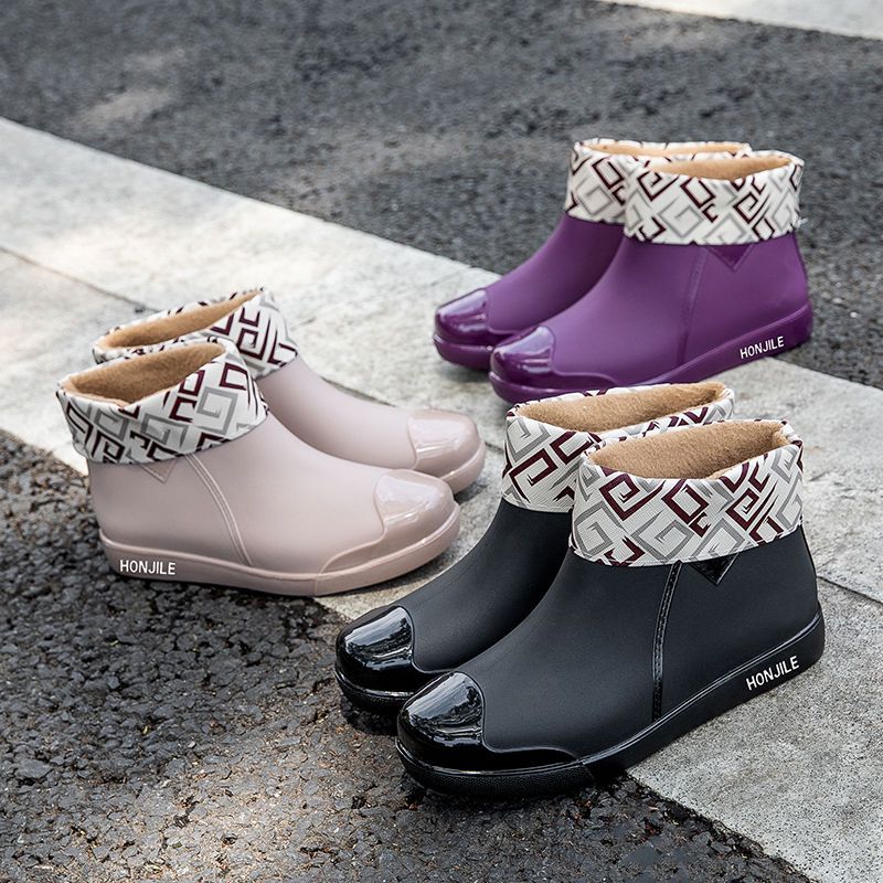 New rain rubber boots ladies f - Women'S Fashion Rain Boots recension och pris