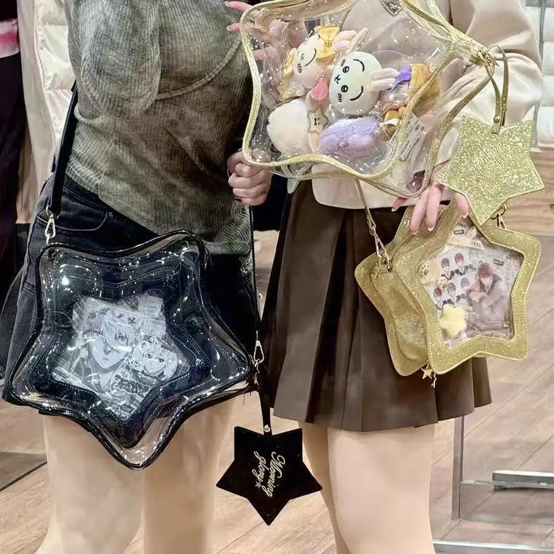 Y2K Cute Bling Star Ita Crossb - Women Fashion Fun recension och pris