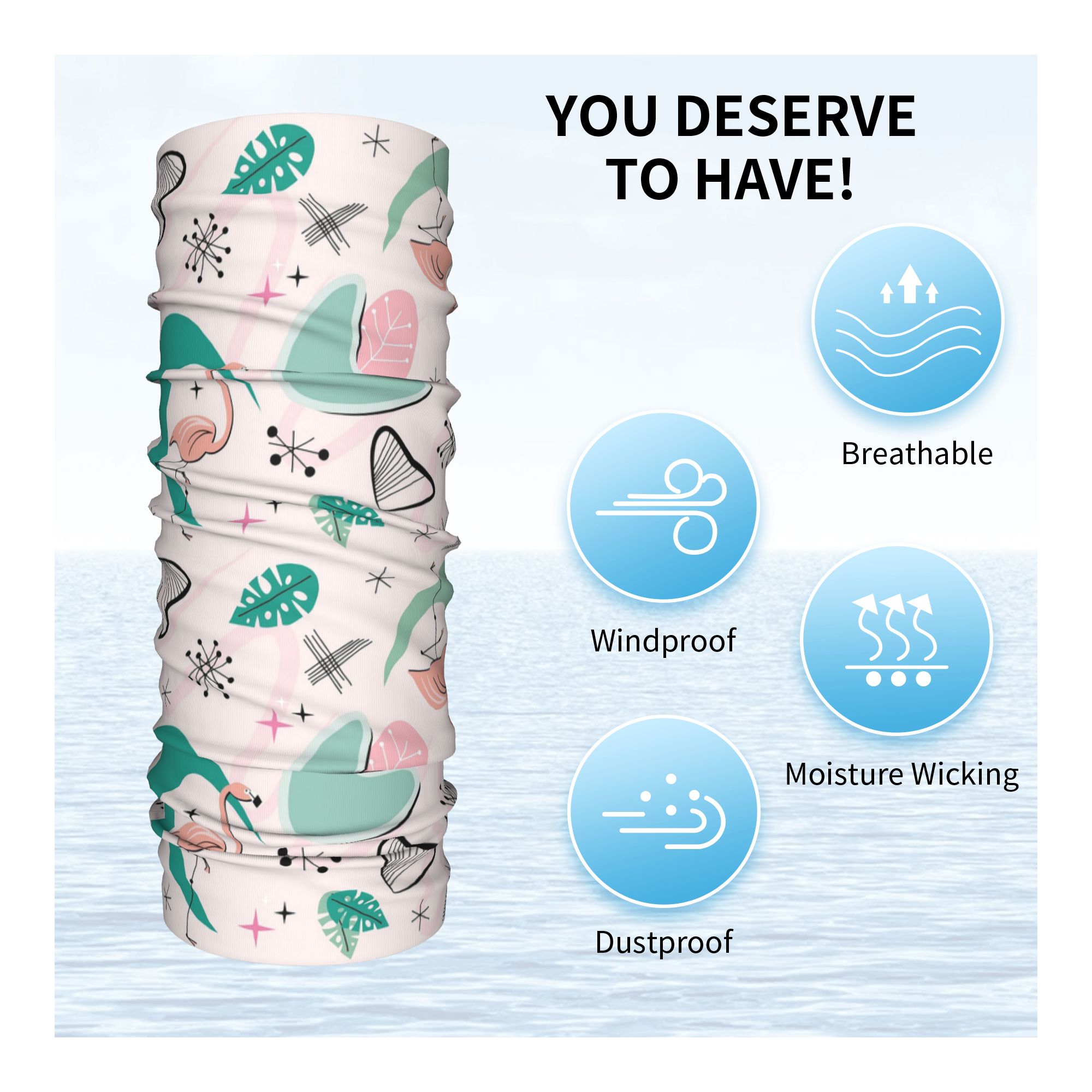 Atomic 50s Flamingo Bandana Ne - Women'S Fashion Of The 50S recension och pris