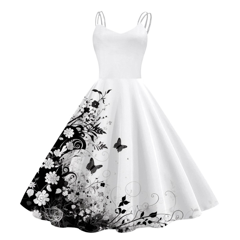 2024 New Vintage Cocktail Dres - Women'S Fashion Of The 50S recension och pris