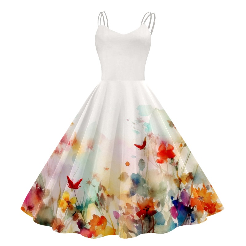 2024 New Vintage Cocktail Dres - Women'S Fashion Of The 50S recension och pris