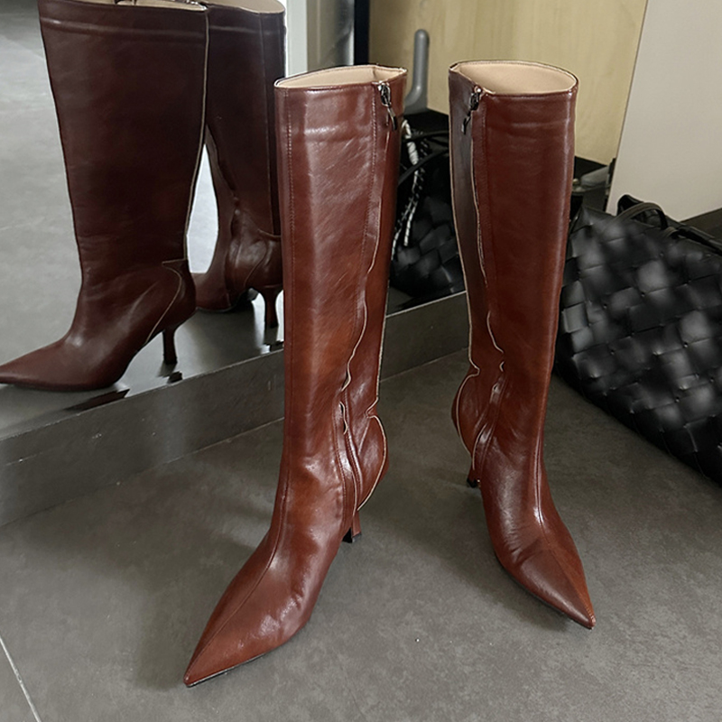 Liyke High Quality Soft Cozy L - Women'S Fashion Leather Boots recension och pris