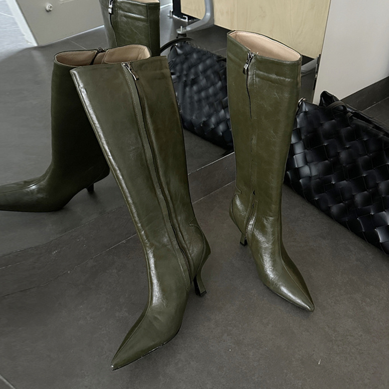 Liyke High Quality Soft Cozy L - Women'S Fashion Leather Boots recension och pris