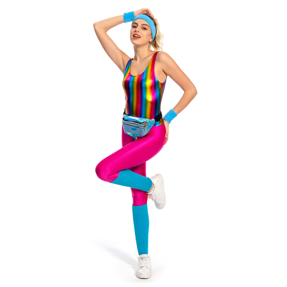6Pcs/Set Women Retro 80s 90s L - Women'S Fashion From The 80S recension och pris