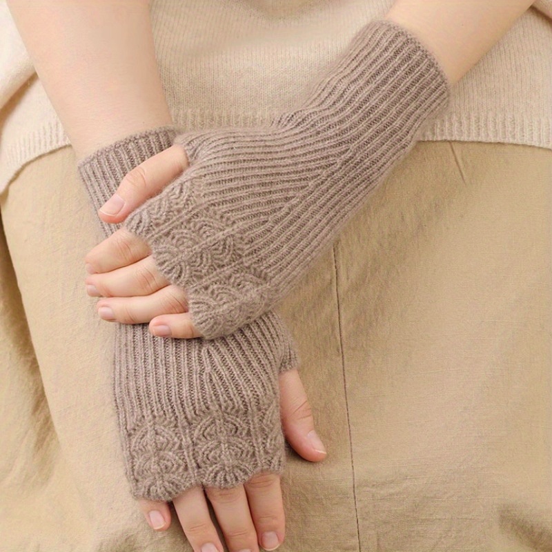 New Warm Half Finger Open Fing - Women Fashion Gloves recension och pris