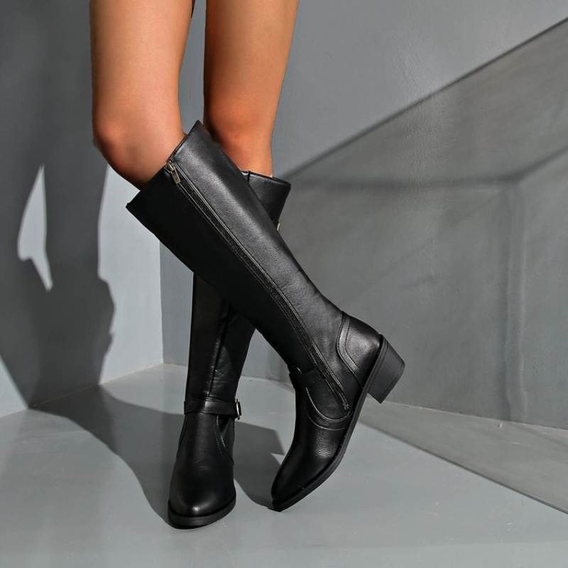 Women Knee High Boots Platform - Women'S Fashion Leather Boots recension och pris