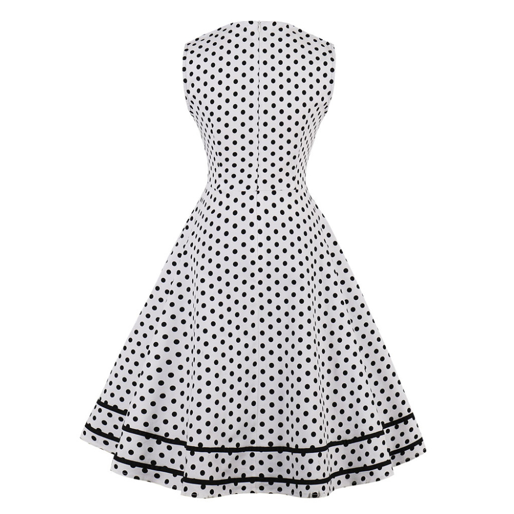 Women's Polka Dot Sleeveless D - Women'S Fashion Of The 50S recension och pris