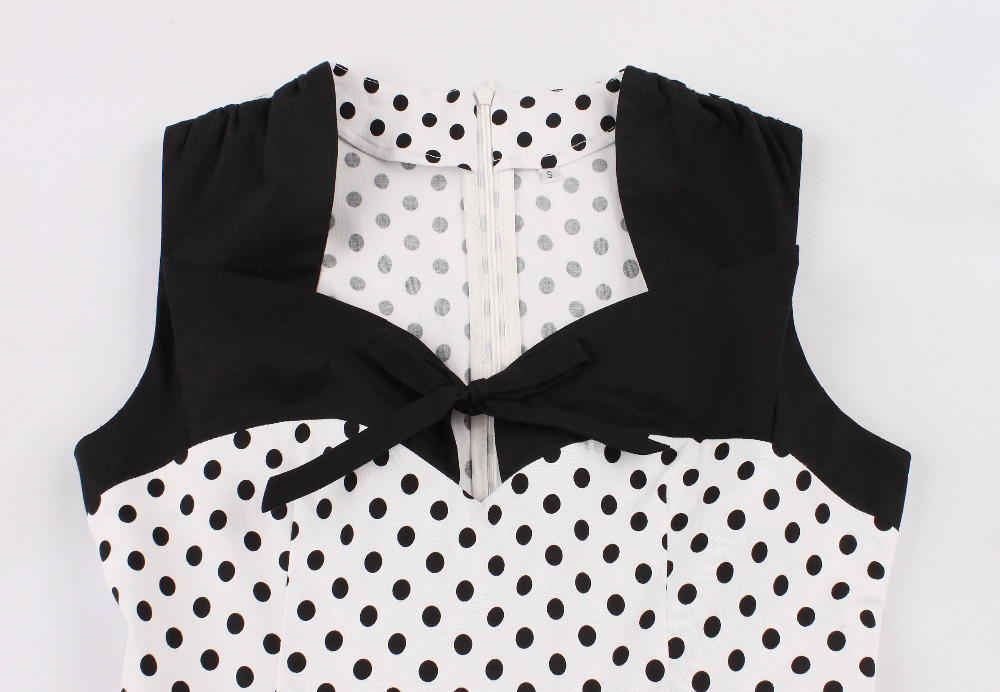 Women's Polka Dot Sleeveless D - Women'S Fashion Of The 50S recension och pris