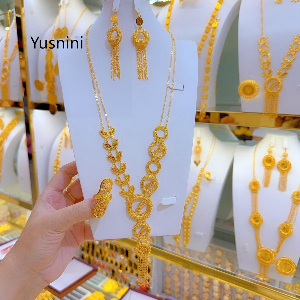 New French Dubai High end 24K  - Women'S Fashion Rings Gold recension och pris