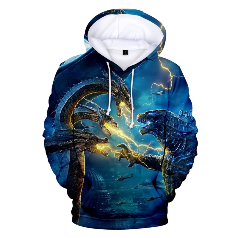 New Anime Godzilla Cosplay Hoo - Women'S Fashion Hoodie recension och pris